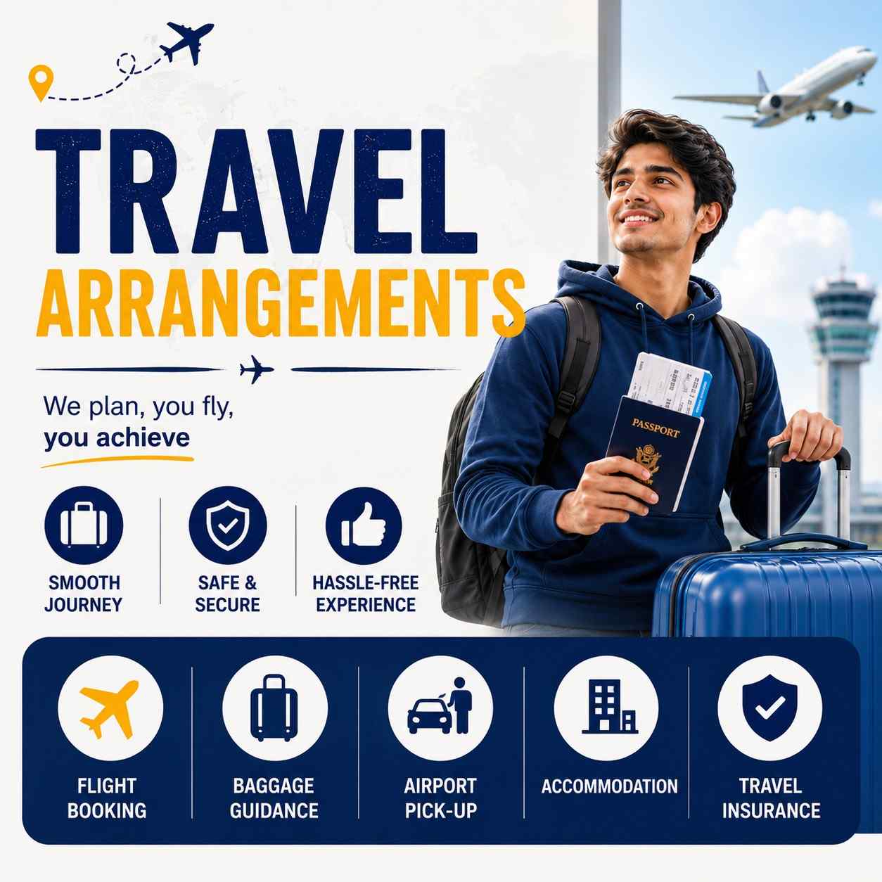 TRAVEL ARRANGEMENTS